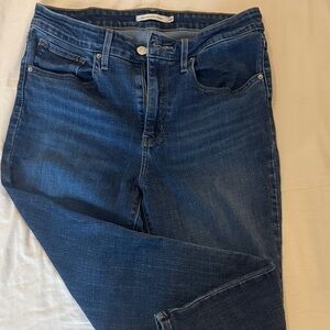 Women's Dark Blue Skinny Jeans